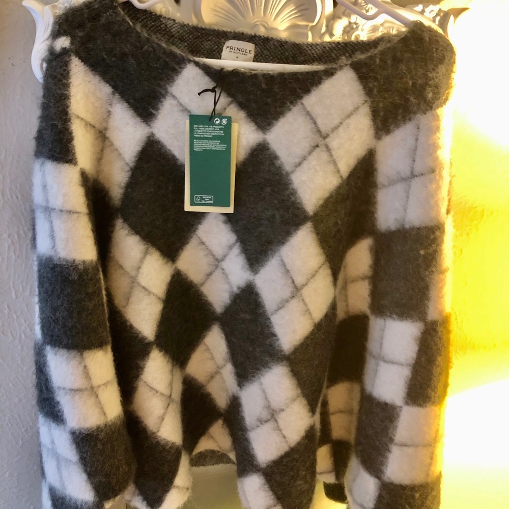 H&M Argyle Sweater